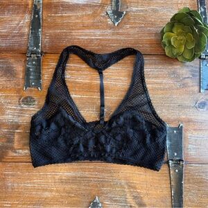 Elegant Black Lace Bralette